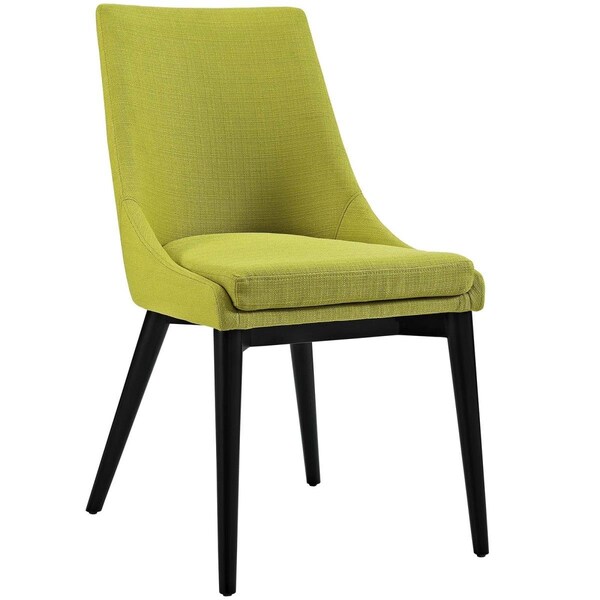 Modway Furniture 34 H x 19 W x 23.5 L in. Viscount Fabric Dining Chair, Wheat Grass - EEI-2227-WHE