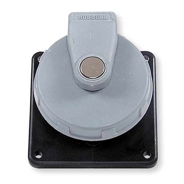 Hubbell IEC Pin and Sleeve Receptacle, 20A, 600V - HBL420R5W