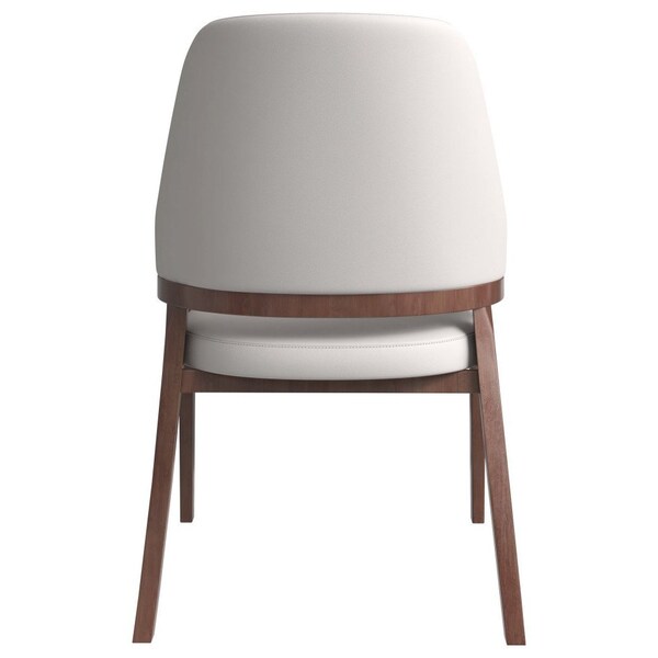 Leisuremod Ethora Collection Modern Wooden Dining Chair in Light Taupe - EC22LT