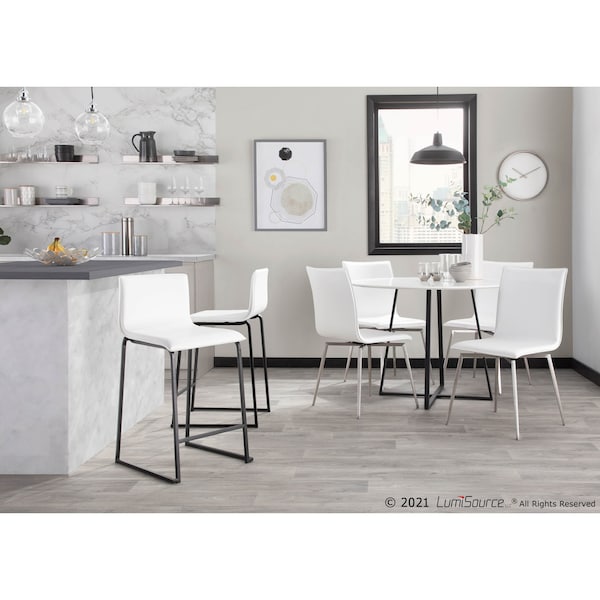 Lumisource Mason Upholstered Chair - Set of 2 PR - CH-MSNUPSWV SSW2