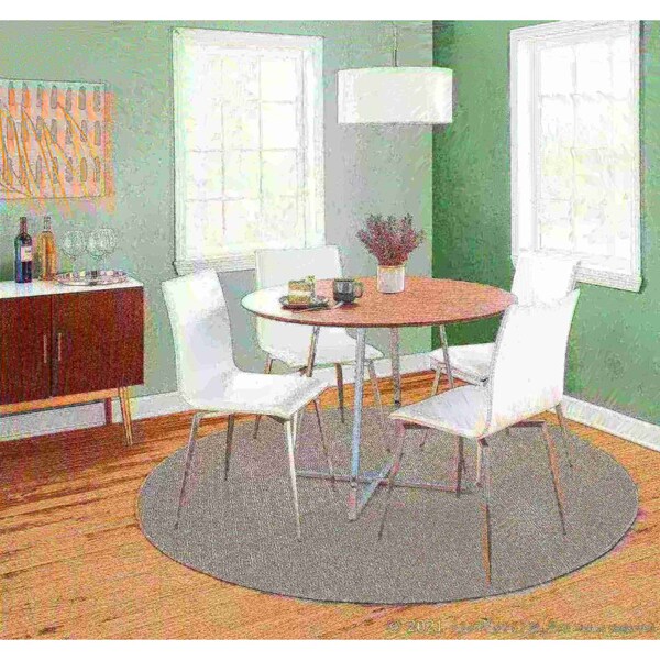 Lumisource Mason Upholstered Chair - Set of 2 PR - CH-MSNUPSWV SSW2