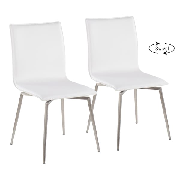 Lumisource Mason Upholstered Chair - Set of 2 PR - CH-MSNUPSWV SSW2