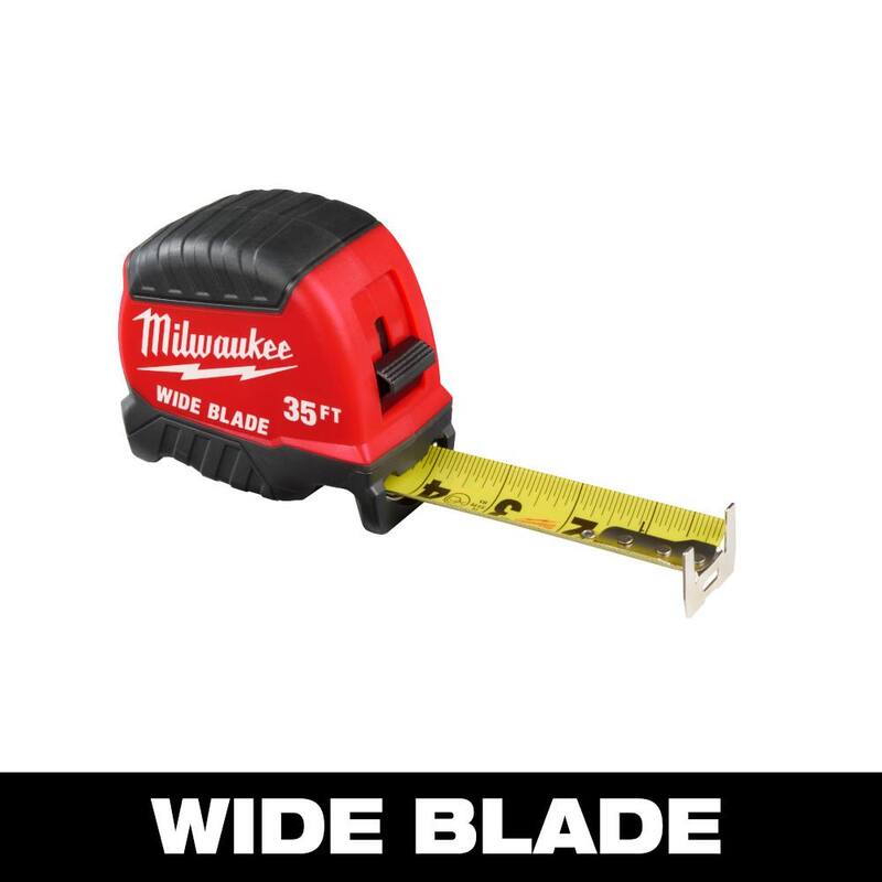 Milwaukee 35ft Wide Blade Tape Measure - 48-22-1235