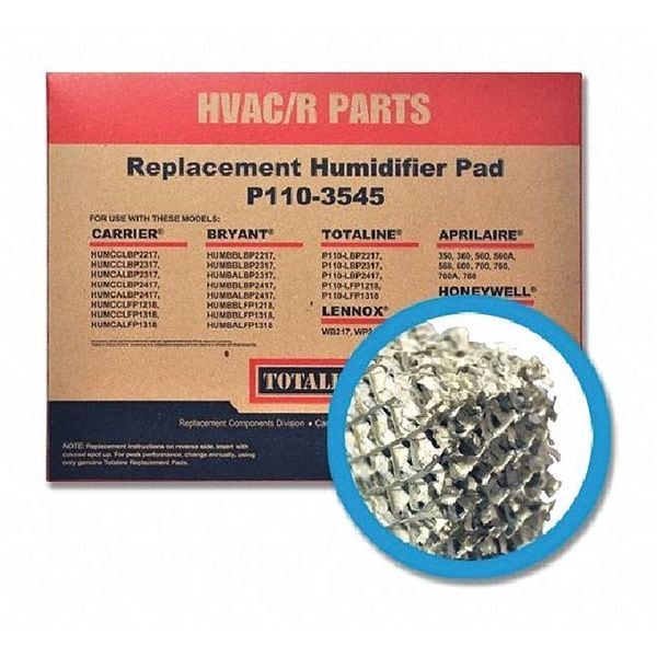 Carrier Humidifier Pad, 13" x 10" x 1-3/4" - P110-3545