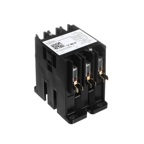 Heatcraft Contactor, 3 Pole, 50 Amp, 208/240V 50/60HZ Coil - 2252350