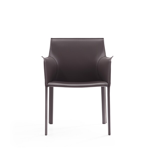 Manhattan Comfort Paris Armchair in Grey - DC034-GY