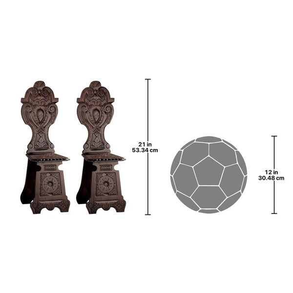 Design Toscano DeMedici Palace Renaissance Chair, PK 2 - AF901