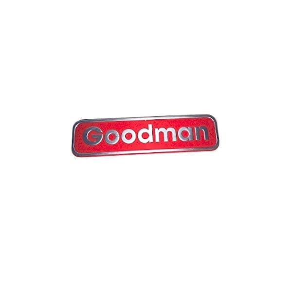 Goodman 0161F00086 Nameplate, Goodman - 0161F00086