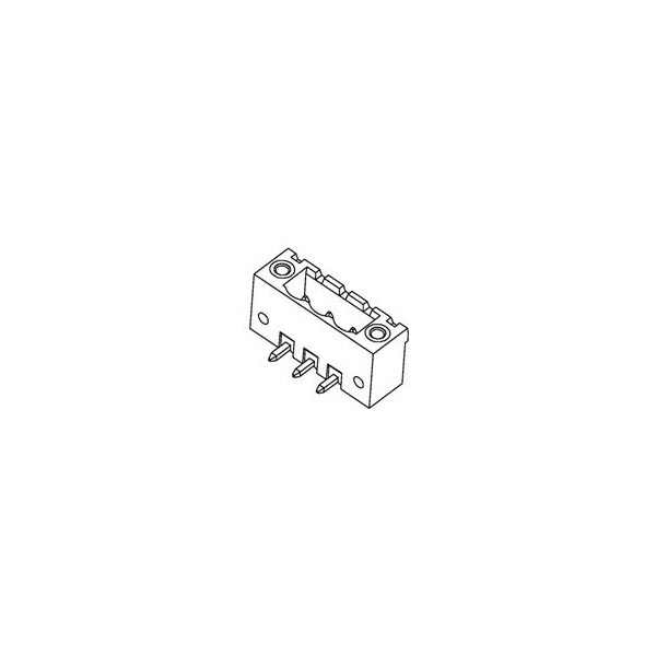 Molex 5.08Mm Euro Header Ra Me Blk 7Ckt - 395360007