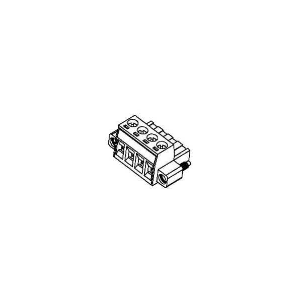 Molex 5.08Mm Euro Plug Ra Me Grn 4Ckt - 395345004