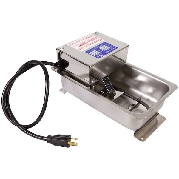 Briskheat Evapoway Anti-Condensate Pan, 13x10x4 - DM10W-3D