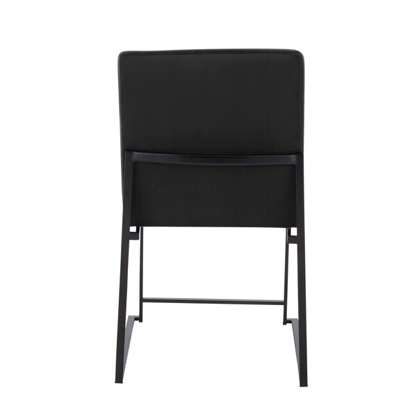Lumisource High Back Fuji Dining Chair - Set of 2 PR - DC-HBFUJI BKVBK2