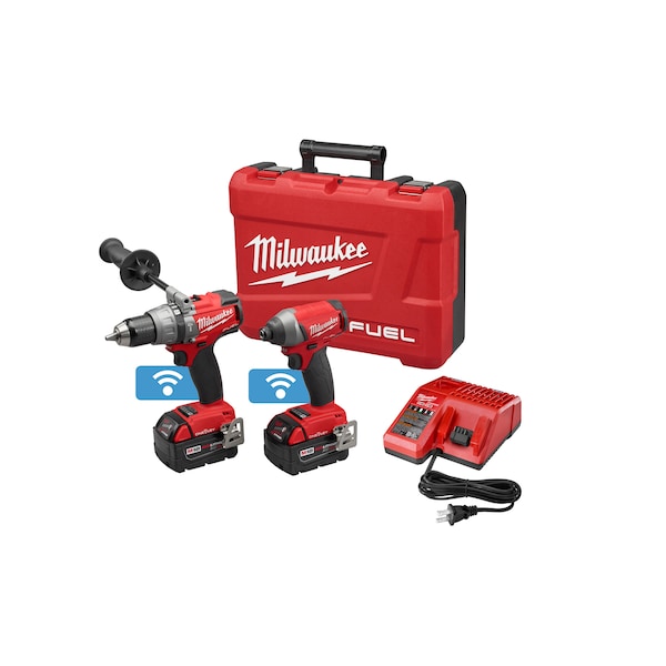 Milwaukee Tool Refurbished M18 FUEL 2-Tool Combo Kit w/ONE-KEY (Recondition) - 2796-82