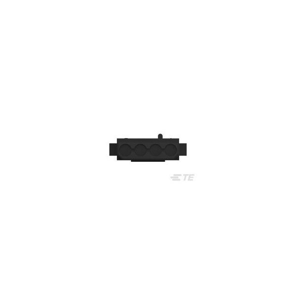 Te Connectivity 04P CMNL PLUG HSG F/H BLK - 1-480424-9
