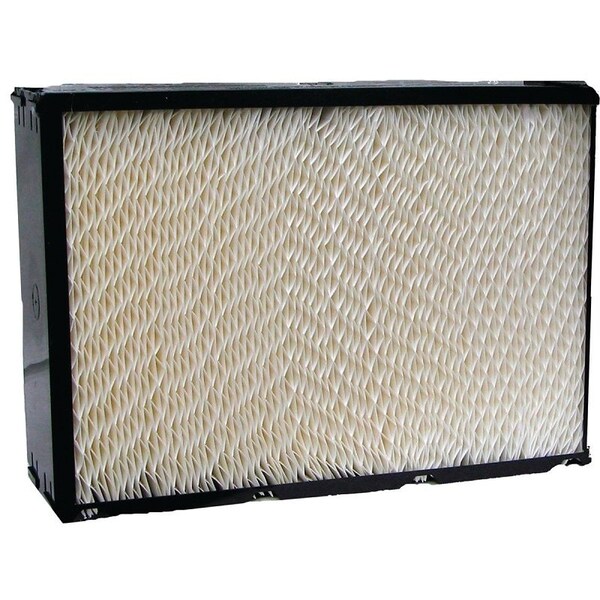 Essickair Wick Filter, 1634 in L, 412 in W, Plastic Frame, White - 1045