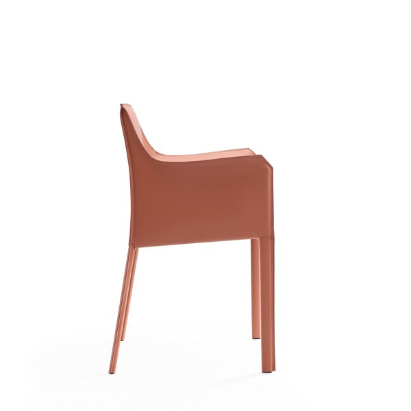 Manhattan Comfort Paris Armchair in Clay - DC034-CY