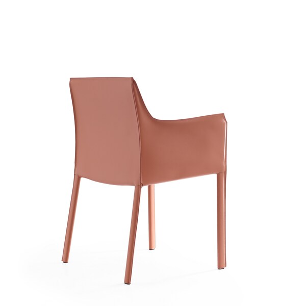 Manhattan Comfort Paris Armchair in Clay - DC034-CY