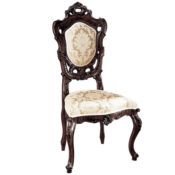 Design Toscano Toulon French Rococo Side Chair - AF1552
