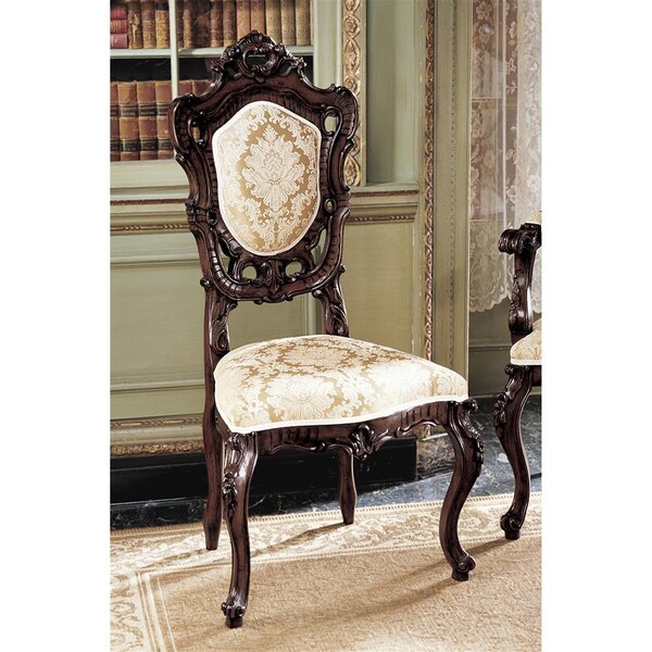 Design Toscano Toulon French Rococo Side Chair - AF1552