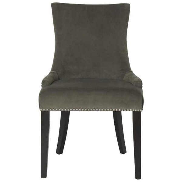 Safavieh Lester Graphite Dining Chair- 36.4 x 24.8 x 22 in., 2PK - MCR4709J-SET2