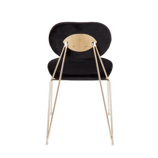 Lumisource Gwen Chair - Set of 2 PR - CH-GWEN AU+BK2