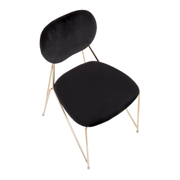 Lumisource Gwen Chair - Set of 2 PR - CH-GWEN AU+BK2
