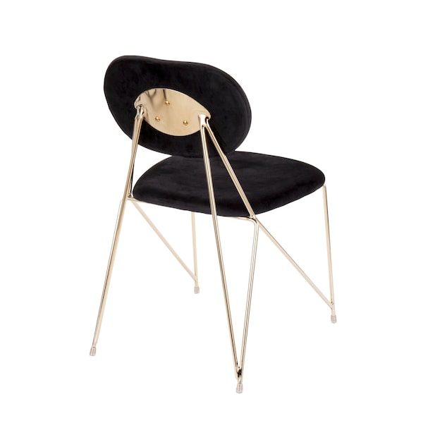Lumisource Gwen Chair - Set of 2 PR - CH-GWEN AU+BK2