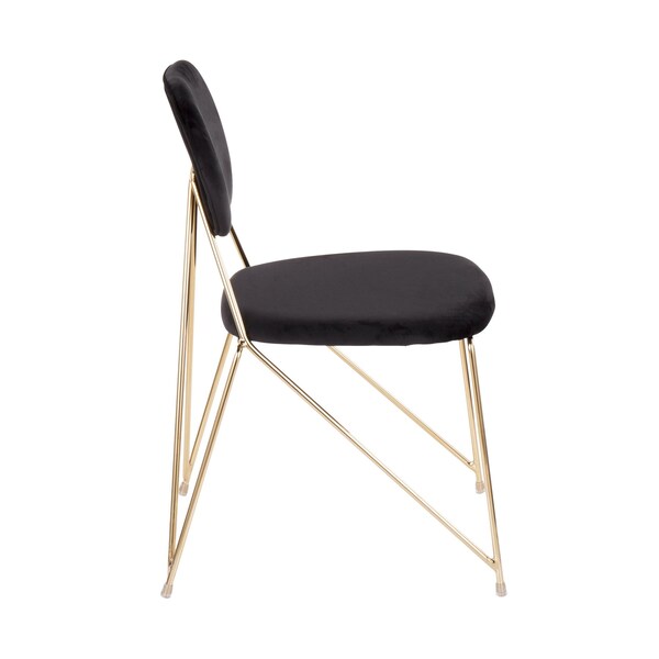 Lumisource Gwen Chair - Set of 2 PR - CH-GWEN AU+BK2