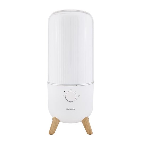 Homedics HoMedics 0.97 gal 400 sq ft Cool Mist Ultrasonic Humidifier - UHE-CMTF47-WT
