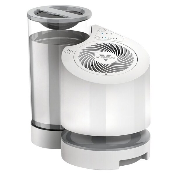 Vornado EV100 Series Evaporative Humidifier, 120 V, 14 W, 2Speed, 300 sqft Coverage Area, 1 gal Tank - HU1-0048-43