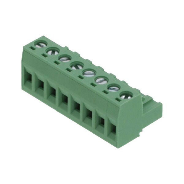 Molex Pluggable Terminal Blocks 5.0Mm Euro Plug Ra G Uro Plug Ra Grn 8Ckt - 395205008