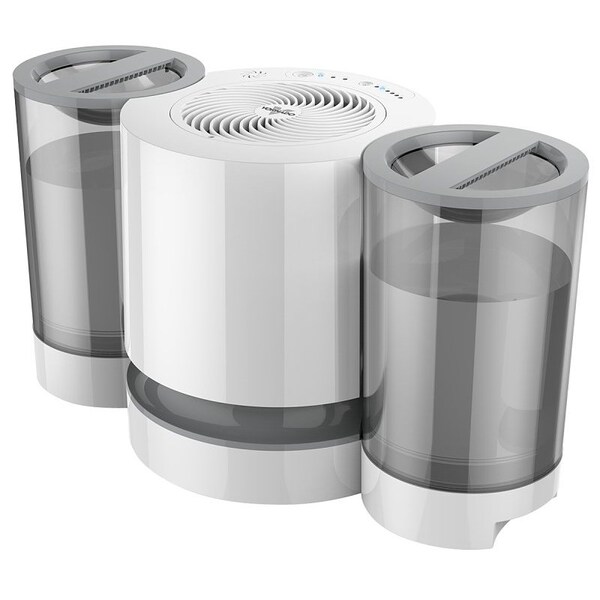Vornado Evaporative Humidifier, 120 V, 267 W, 2Speed, 700 sqft Coverage Area, 15 gal Tank - HU1-0052-43