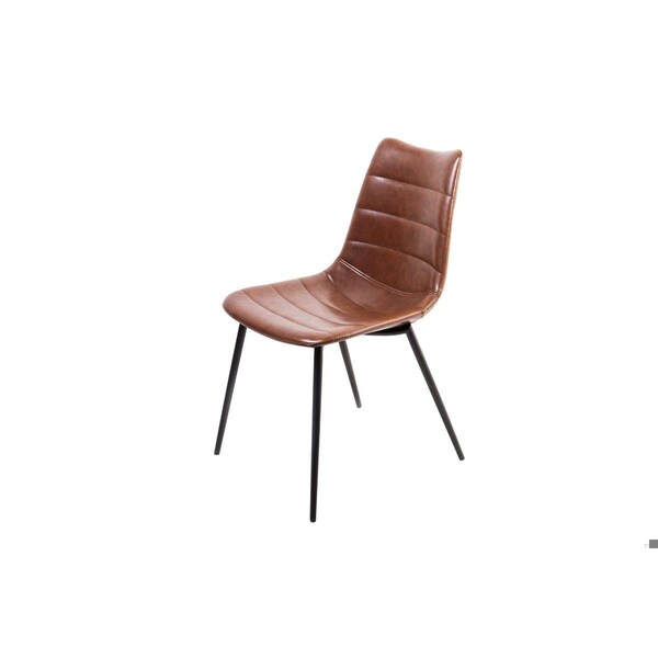 Homeroots Modern Dining Chair, Brown - Set of 2 - 283469