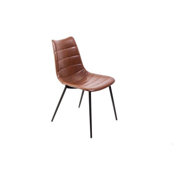 Homeroots Modern Dining Chair, Brown - Set of 2 - 283469