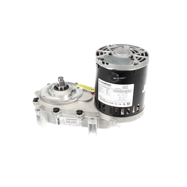 Ice-O-Matic Drive Motor and Gear Box Assembly, 208-230V, 60/50HZ, 1PH, 1725/1425RPM, 1/4HP - 9161126-01S