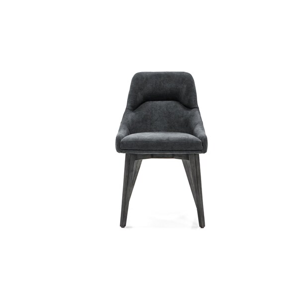 Armen Living Lileth River Upholstered Dining Chair - Set of 2 - LCLHCHTGRV