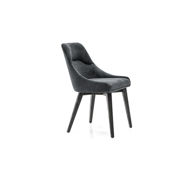 Armen Living Lileth River Upholstered Dining Chair - Set of 2 - LCLHCHTGRV