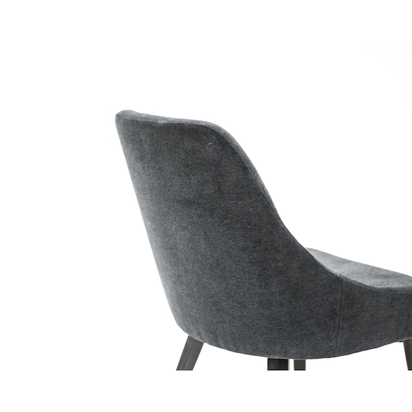Armen Living Lileth River Upholstered Dining Chair - Set of 2 - LCLHCHTGRV