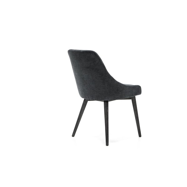Armen Living Lileth River Upholstered Dining Chair - Set of 2 - LCLHCHTGRV