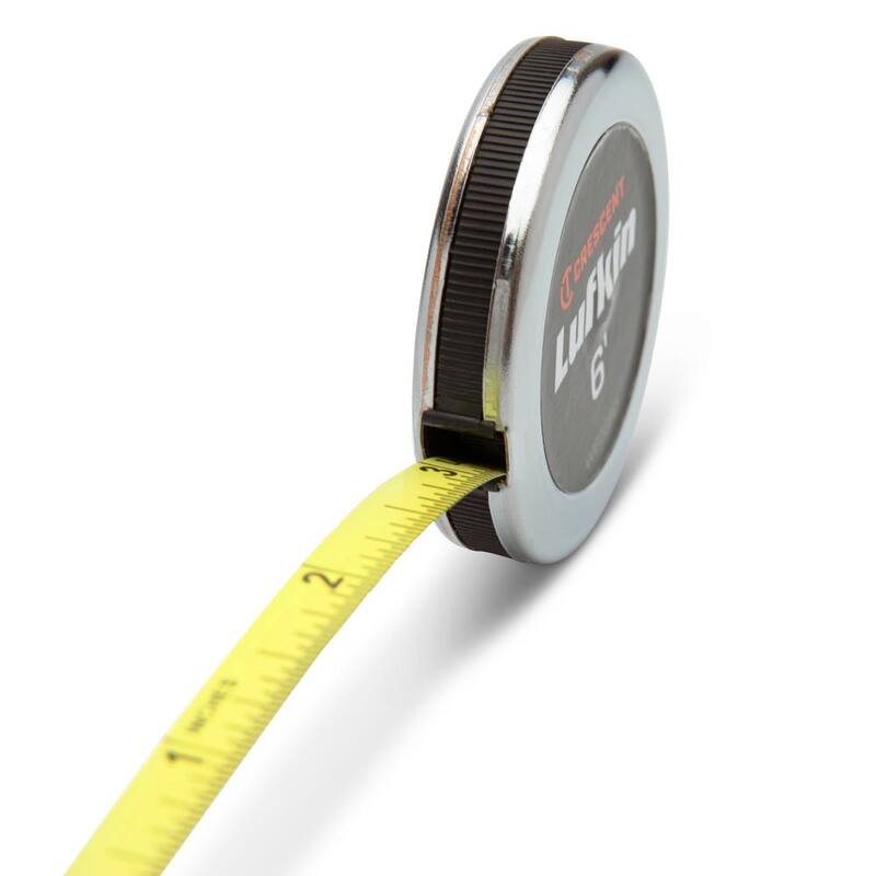 Crescent Lufkin 1/4 in. x 6 ft. Executive Diameter Engineer's Tape Measure (6-Piece) - W606PD4PCC