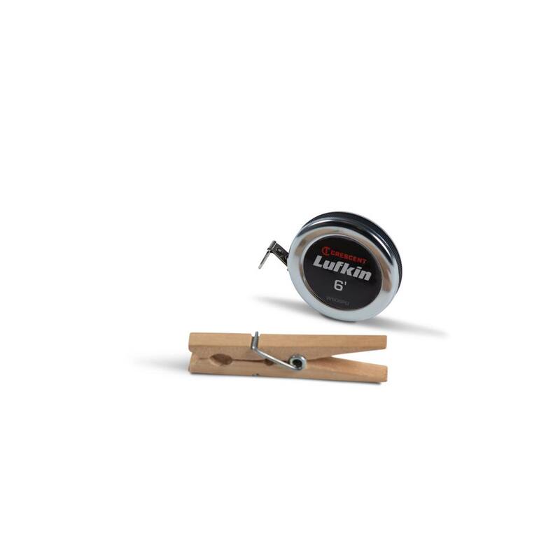 Crescent Lufkin 1/4 in. x 6 ft. Executive Diameter Engineer's Tape Measure (6-Piece) - W606PD4PCC
