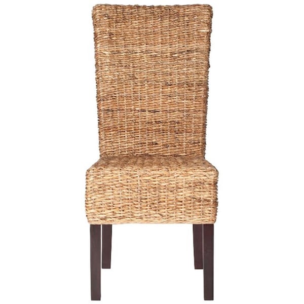 Safavieh Kiska Side Chair, Natural - 19.5 x 16.5 x 18.5 in. - FOX1021A-SET2