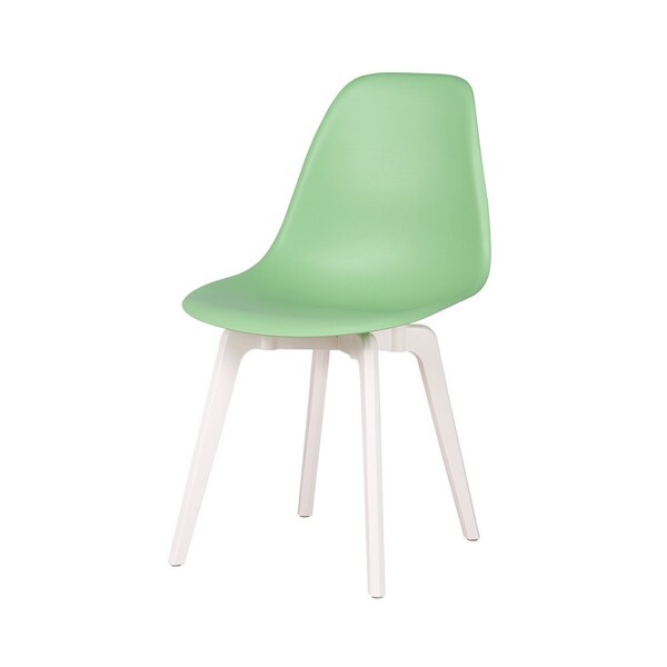 Lagoon Indoor Heron Resin Dining Chair, 4PK - 7068VB-WDTOS