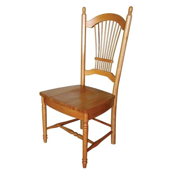 Seatsolutions Sunset Trading 44 in. Allenridge Dining Chair- Light oak - Set of 2 - SE1209089
