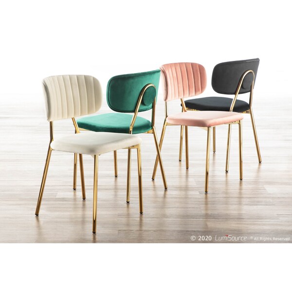 Lumisource Bouton Chair - Set of 2 PR - CH-BOUTON AUVGN2
