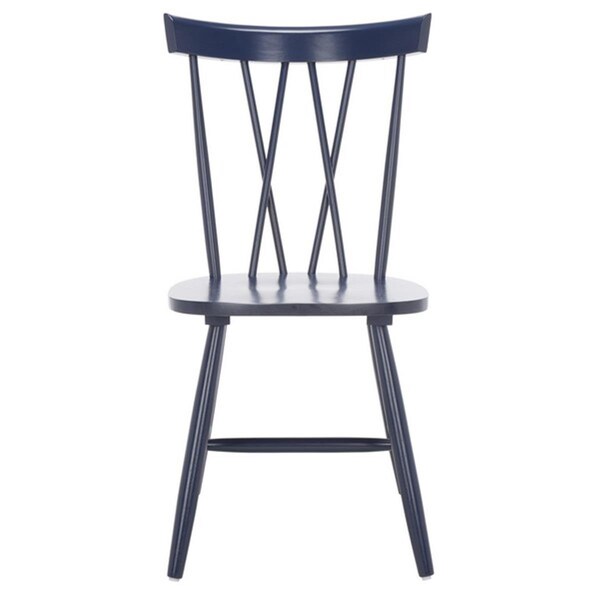 Safavieh Friar Dining Chair, Navy, 2PK - DCH1401F-SET2