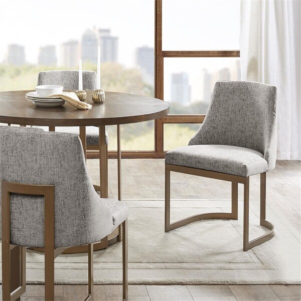 Madison Park Grey Bryce Dining Chair - Set of 2 - MP108-0956