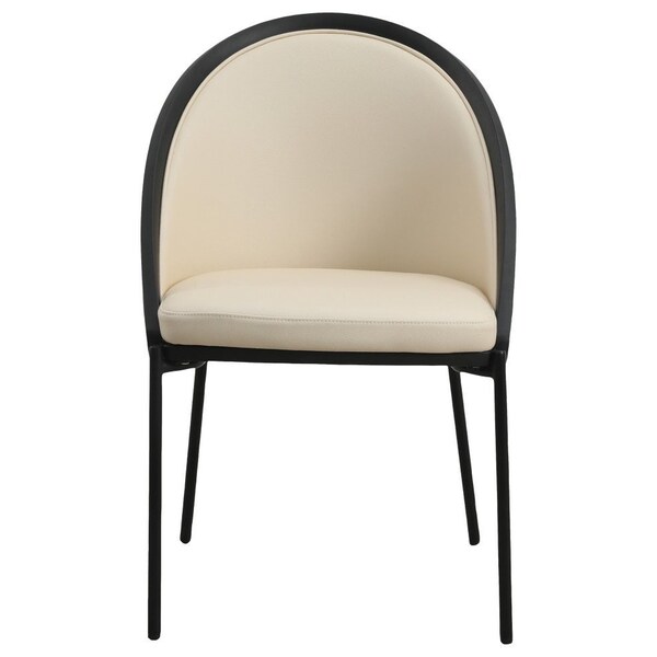 Leisuremod Urbane Collection Modern Dining Chair in Toupe - UC21TP
