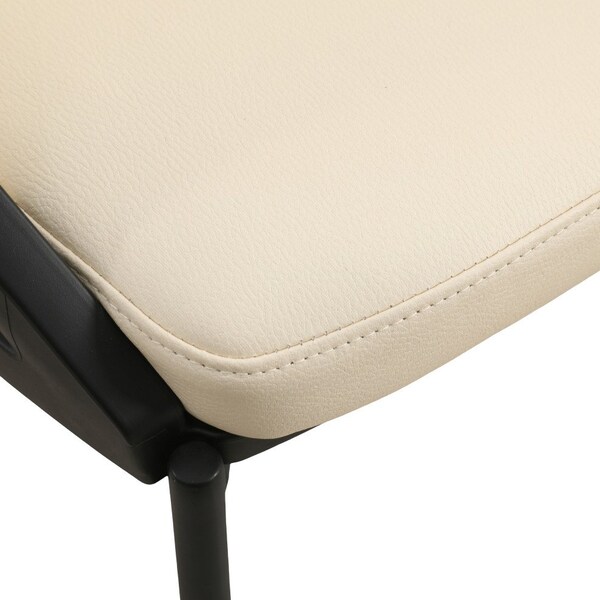 Leisuremod Urbane Collection Modern Dining Chair in Toupe - UC21TP