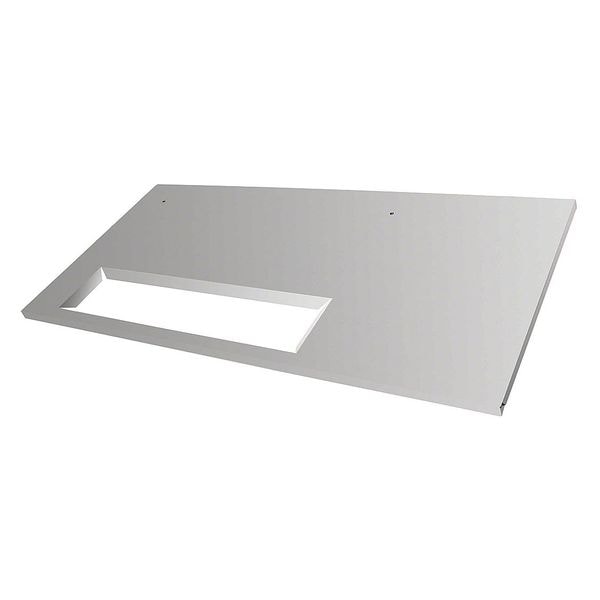 Ice-O-Matic Bin Top Kit, Stainless Steel, 48in.W, Gray - KBT5